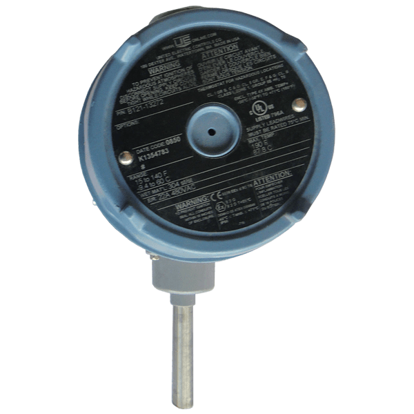 United Electric Temperature Switch, 120 Series Type B121 Model 13272